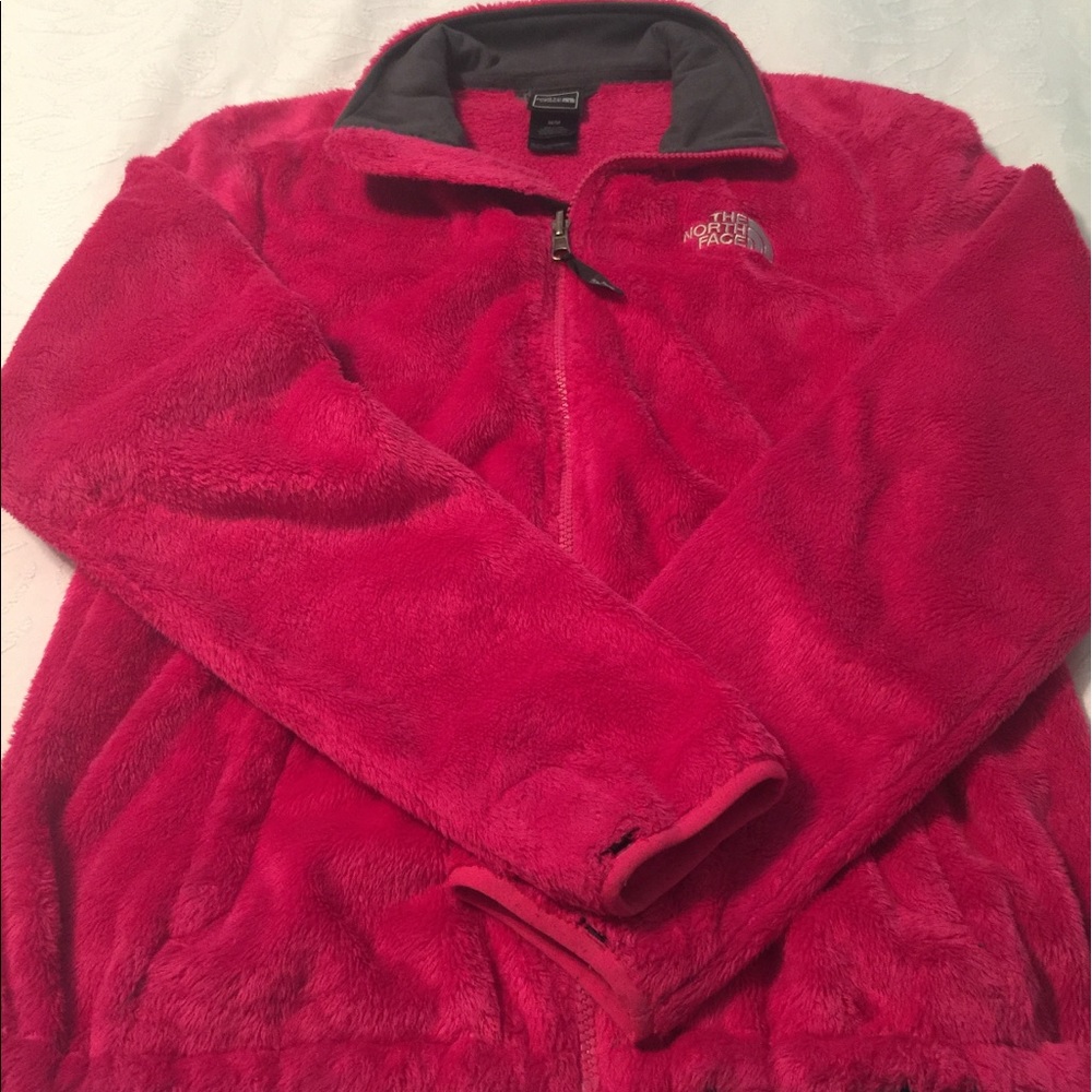 Hot pink North Face Jacket